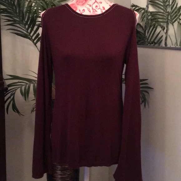 White House Black Market Sweaters - WHBM cold shoulder sweater